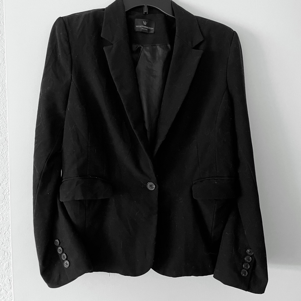 Black Worthington business jacket